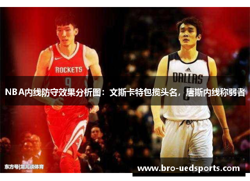 NBA内线防守效果分析图：文斯卡特包揽头名，唐斯内线称弱者