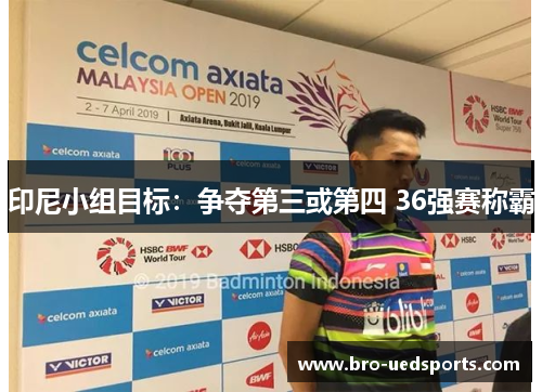 印尼小组目标：争夺第三或第四 36强赛称霸