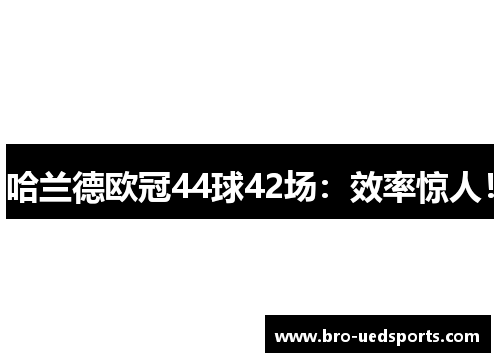 哈兰德欧冠44球42场：效率惊人！