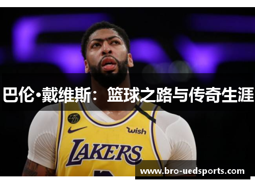 巴伦·戴维斯：篮球之路与传奇生涯